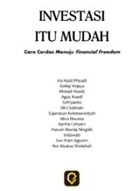 Image of INVESTASI ITU MUDAH