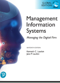 MANAGEMENT INFORMATION SYSTEMS