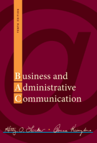 Business and Administrative Communication