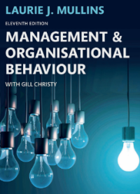 Management and Organisational Behaviour