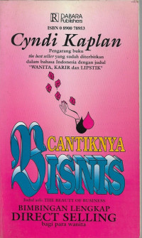Image of Cantiknya Bisnis: Bimbingan Lengkap Direct Selling (penjualan Langsung ke Tangan Konsumen)