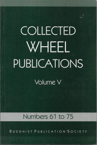 Image of Collected Wheel Publications Volume V number 61 to 75