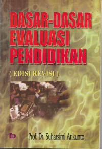Image of Dasar-Dasar Evaluasi Pendidikan
