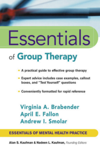 Image of Essentials of Group Therapy