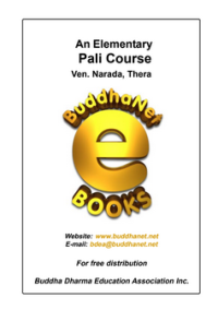 An Elementary Pali Course