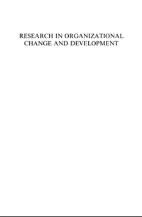 Image of RESEARCH IN ORGANIZATIONAL CHANGE AND DEVELOPMENT