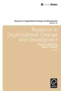 Image of RESEARCH IN ORGANIZATIONAL CHANGE AND DEVELOPMENT