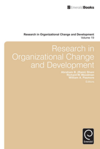 RESEARCH IN ORGANIZATIONAL CHANGE AND DEVELOPMENT