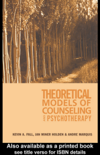 Image of THEORETICAL MODELS OF COUNSELING AND PSYCHOTHERAPY