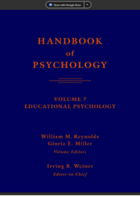 Image of HANDBOOK of PSYCHOLOGY  VOLUME 7