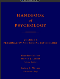 Image of HANDBOOK of PSYCHOLOGY VOLUME 5