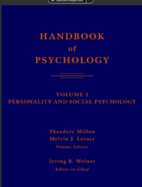 HANDBOOK of PSYCHOLOGY VOLUME 5