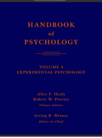 Image of HANDBOOK of PSYCHOLOGY  VOLUME 4