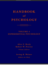 HANDBOOK of PSYCHOLOGY  VOLUME 4