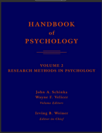 Image of HANDBOOK of PSYCHOLOGY  VOLUME 2