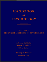 HANDBOOK of PSYCHOLOGY  VOLUME 2