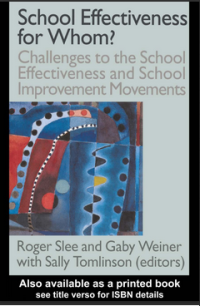 Image of School Effectiveness for Whom?