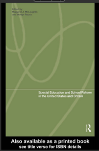 Image of Special Education and School Reform in the United States and Britain