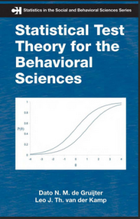 Image of Statistical test theory for the behavioral sciences