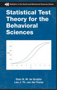 Statistical test theory for the behavioral sciences