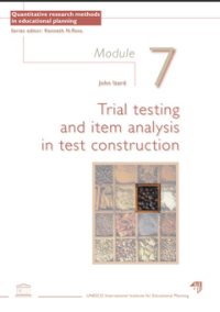 Image of Trial testing and item analysis in test construction