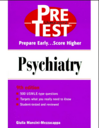 Image of Psychiatry  PreTest® Self-Assessment and Review