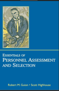 Image of Essentials of Personnel Assessment and Selection