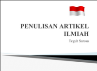 PENULISAN ARTIKEL ILMIAH