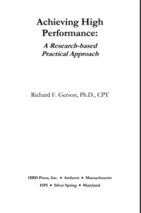 Image of Achieving High  Performance:  A Research-based Practical Approach