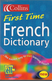 Image of First Time French Dictionary : the easiest way to start learning French