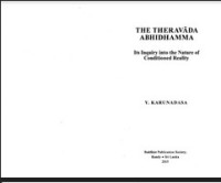 THE THERAVADA ABHIDHAMMA