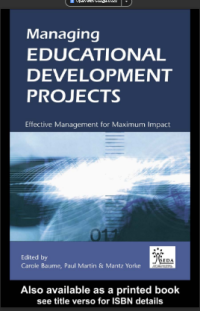 Managing EDUCATIONAL DEVELOPMENT PROJECTS