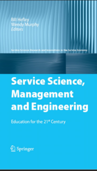 Image of Service Science, Management and Engineering