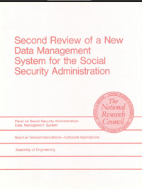Image of Second Review of a New Data Management System for the Social Security Administration