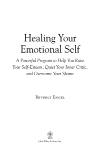 Healing Your Emotional Self