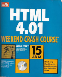 Image of HTML 4.01 : Weekend crash Course