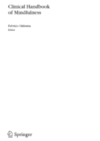Image of Clinical Handbook of Mindfulness
