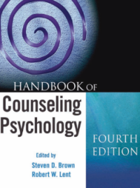 HANDBOOK OF COUNSELING PSYCHOLOGY