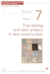 Trial testing and item analysis in test construction