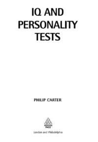 Image of IQ AND PERSONALITY TESTS