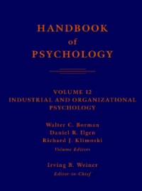 Image of HANDBOOK of PSYCHOLOGY