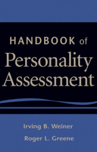 Image of HANDBOOK OF PERSONALITY ASSESSMENT