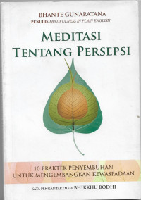 Image of Meditasi Tentang Persepsi