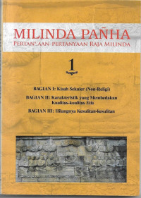 Image of Milinda Pañha: Pertanyaan-pertanyaan Raja Milinha bGian I, II & III