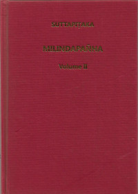 Image of Kitab Suci Tipiṭaka — Sutta-Piṭaka: Milindapañha Volume II