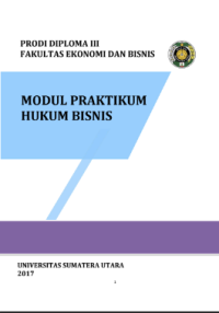 Image of MODUL PRAKTIKUM HUKUM BISNIS