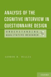 Image of Analysis of the Cognitive Interview in Questionnaire Design