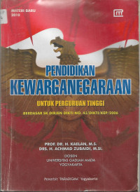 Image of Pendidikan Kewarganegaraan