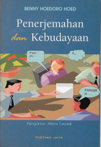 Image of Penerjemahan dan Kebudayaan