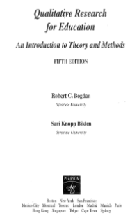 Image of Qualitative Research for Education